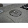 Lixeira Pia Cozinha Embutir No Granito Em Inox 6lt 20X30 CM - 1