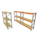 Ver imagem 1 de Mini Porta Pallet Inicial Continuação 250 Kg Nivel Conjunto Paletes Palete Módulo 200x180x60