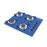 Cooktop Chamalux 4 Bocas Ultrachama Azul Gás 421 - 1