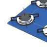Cooktop Chamalux 4 Bocas Ultrachama Azul Gás 421 - 3
