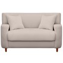 Ver imagem 2 de Sofá Luxo para Recepção Empresa Tecido Boucle:boucle Creme