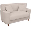 Ver imagem 3 de Sofá Luxo para Recepção Empresa Tecido Boucle:boucle Creme