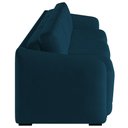 Ver imagem 7 de Sofá Cama Casal para Sala 306cm Polska K04 Veludo Azul - Mpozenato