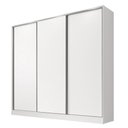 Ver imagem 2 de Guarda Roupa Royale Casal 100% Mdf 3 Portas Correr Madesa