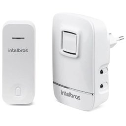 Campainha Residencial Eletrônica Intelbras Cik 200 Sem Fio Branco - 1