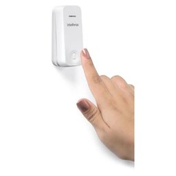 Campainha Residencial Eletrônica Intelbras Cik 200 Sem Fio Branco - 6