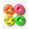 Kit Rodas Bones 100S Colors 52mm + Rolamentos Skate Street - 2