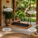 Ver imagem 4 de Balanço para Jardim em Madeira Maciça Eucalipto Natural