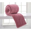 Ver imagem 1 de Manta Solteiro Microfibra Home Design Rosa Antigo - Corttex