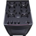 Ver imagem 5 de Fogão 4 Bocas Dako Supreme Glass Preto com Mesa de Vidro - Bivolt