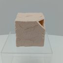 Ver imagem 2 de Vaso Decorativo Enfeite Casa Cubo Home&co Resina 12x15x15cm Rosa