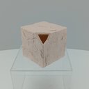 Ver imagem 3 de Vaso Decorativo Enfeite Casa Cubo Home&co Resina 12x15x15cm Rosa