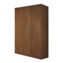 Ver imagem 3 de Guarda-Roupa Solteiro 3 Portas 3 Gavetas Roma Bianchi Móveis