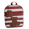 Mochila Azul Bebe Urso Carinha L - 1