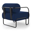Ver imagem 6 de Kit 02 Poltronas Decorativas Orgânica Living Miska Veludo Azul Marinho - Abmaza