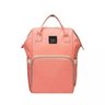 Mochila Bebê Maternidade Salmão Impermeável Mamãe Compartimentos - 3