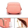 Mochila Bebê Maternidade Salmão Impermeável Mamãe Compartimentos - 8