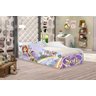 Cama Solteiro Princesa Sofia com Colchão , Quarto Infantil - 1