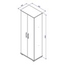 Ver imagem 3 de Estante Armário 60cm com 2 Portas Brv Móveis