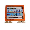 Ver imagem 2 de Ábaco Divertido Educativos Pedagógicos Brinquedos Madeira Alfabetização Divertidos Criativos Educaç