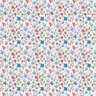 Papel de Parede Lavável Floral Azul Delicado Flores Naturais Decorativo Quarto Sala Cozinha 15m - 9