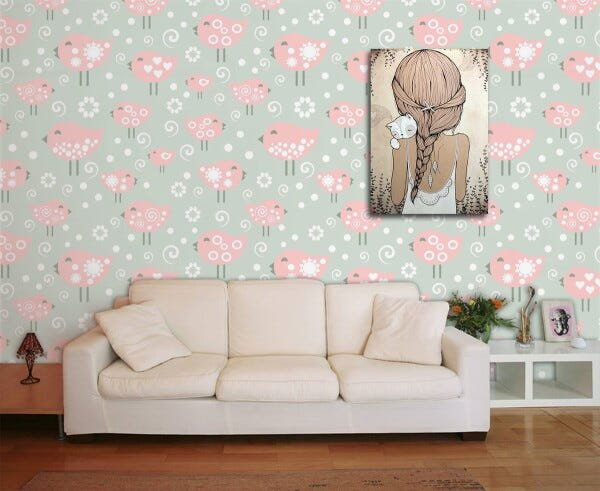 Papel de Parede para Quarto Animais 0012 - 1
