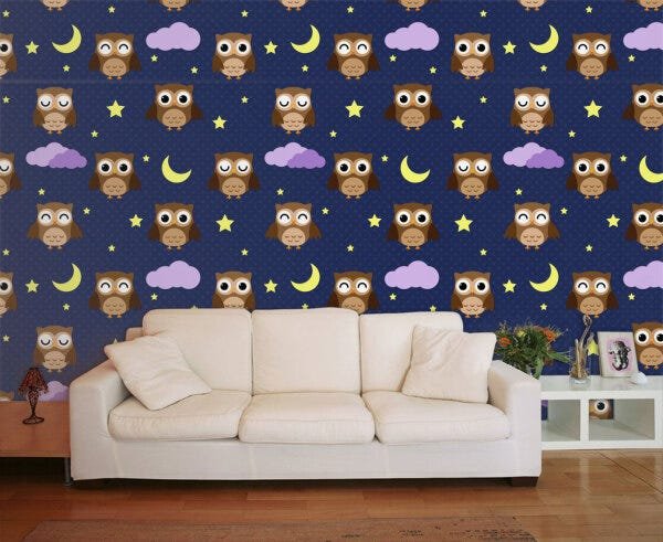 Papel de Parede para Quarto Animais 0007 - 1
