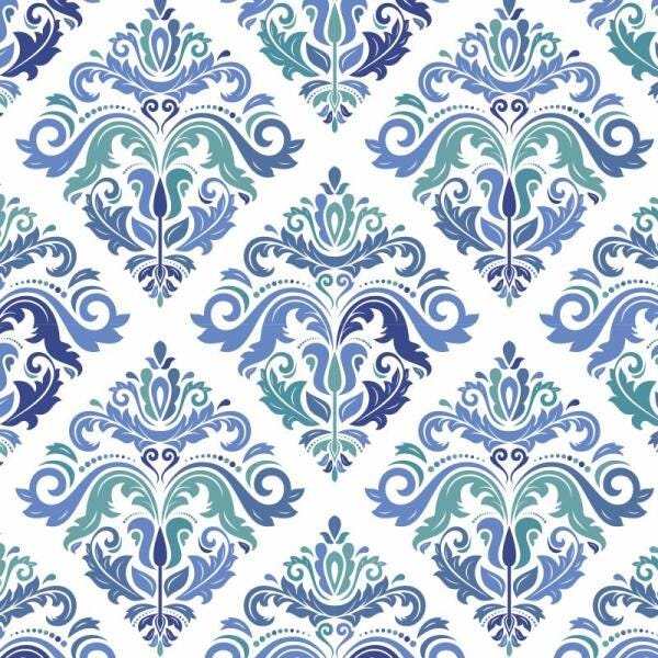 Papel de Parede Arabesco Adesivo Vinílico Lavável - N4518 - 1