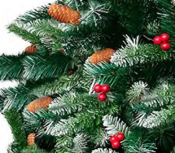 Árvore De Natal Super Luxo Alpina 1,50m 330 Galhos Magizi - 2