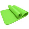 Colchonete Tapete Yoga Pilates Ginástica 10mm 1,75m 61cm Verde Fitas Trasnporte - 1