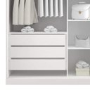 Ver imagem 7 de Guarda-Roupa Solteiro 4 Portas 3 Gavetas Roma Bianchi Móveis