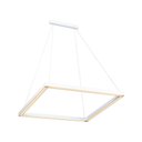 Ver imagem 2 de Lustre Pendente Newline Fit LED 741 Bivolt Branco 3000K Luz Amarela