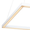 Ver imagem 3 de Lustre Pendente Newline Fit LED 741 Bivolt Branco 3000K Luz Amarela