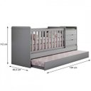 Ver imagem 2 de Berço Multifuncional Cléo Carolina Baby