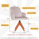 Ver imagem 3 de Cadeira de Jantar com Base Giratória Multimóveis Cr50094