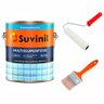 Kit Tinta Epoxi Base Água Acetinada Suvinil Branca 3,6lt - 1