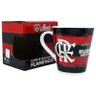Caneca De Porcelana Allmix Estampa Flamengo 290 ML Vermelha - 4