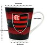 Caneca De Porcelana Allmix Estampa Flamengo 290 ML Vermelha - 6