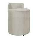 Ver imagem 1 de Puff Athenas Sapata Plástica Suede Cores - DS Estofados - Bege