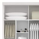 Ver imagem 6 de Guarda-Roupa Solteiro 2 Portas de Correr 3 Gavetas Roma Bianchi Móveis