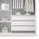 Ver imagem 7 de Guarda-Roupa Solteiro 2 Portas de Correr 3 Gavetas Roma Bianchi Móveis