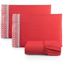 Ver imagem 5 de Kit Jogo de Cama Lençol Lese Casal 2 Peças com 4 Un. Cores 1 - 100% Algodão