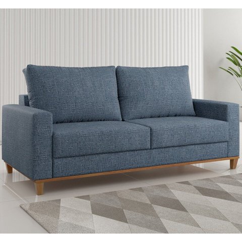 Sofá Living 3 Lugares 180cm Linhão Livia