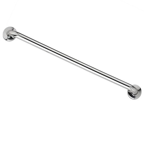 Barra de Apoio 70cm Inox Segurança Idoso Cadeirante Deficiente Banheiro Box Corrimao Suporte Acessib