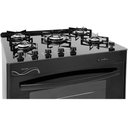 Ver imagem 4 de Suggar Fogão Neo Glass Preto Mesa de Vidro 5 Bocas Trempe 6 Apoios Acendimento Automático Fgvng510pt