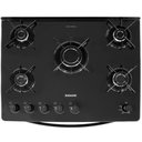 Ver imagem 5 de Suggar Fogão Neo Glass Preto Mesa de Vidro 5 Bocas Trempe 6 Apoios Acendimento Automático Fgvng510pt