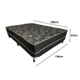 Cama Box Casal Conjugado Sleep Comfort 138x188x53 - 3