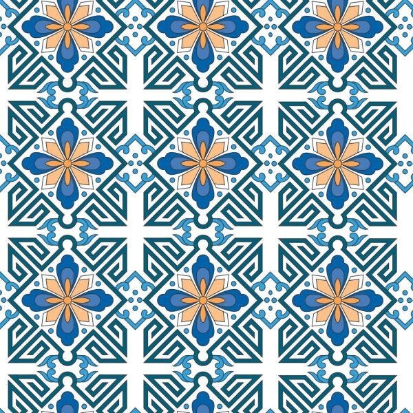 Papel de Parede Adesivo Azulejo Esmeralda 10mx58cm - 1