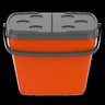 Caixa Térmica Soberana Cooler Grande Soprano 35L Laranja - 3