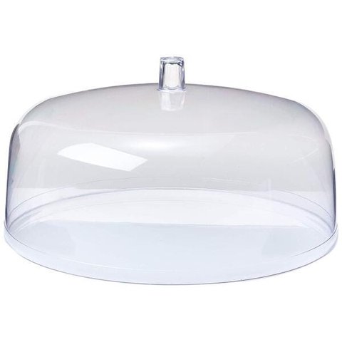 Cúpula Festa 30cm Bolo Multiuso Transparente ou Martiplast